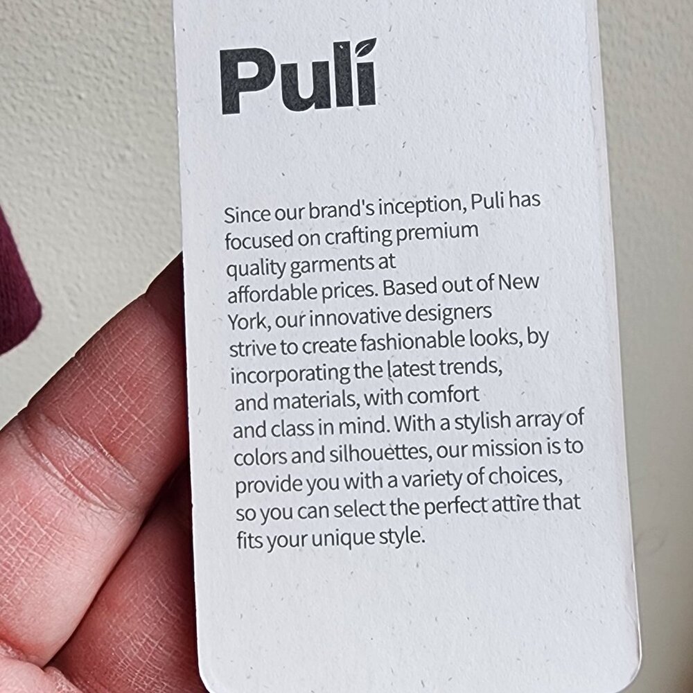 NWT Puli Purple Open Cape Style Sweater One Size - Picture 9 of 15